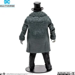 Batman: Arkham City - The Penguin (Black & White Variant) DC Multiverse Gold Label 7” Scale Action Figure (Solomon Grundy Build-A-Figure)