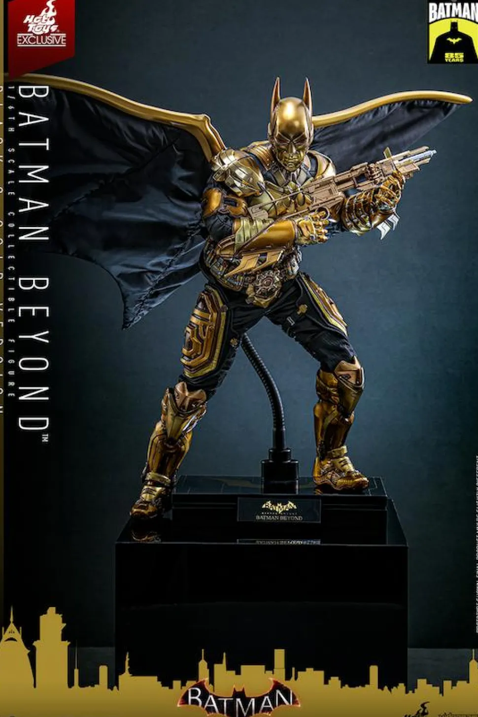 Batman: Arkham Knight - Batman Beyond (Black & Gold Version) 1/6th Scale Hot Toys Action Figure (Hot Toys Exclusive)
