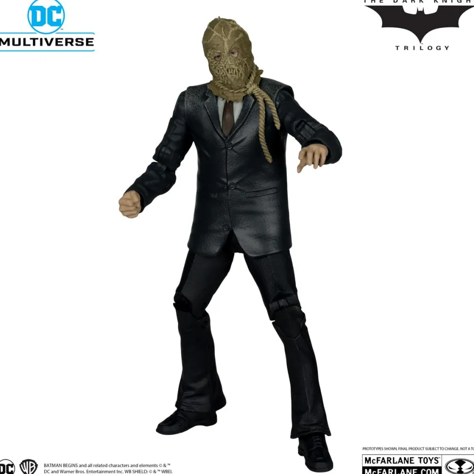 Batman Begins (2005) - Scarecrow DC Multiverse Red Platinum Edition 7" Scale Action Figure