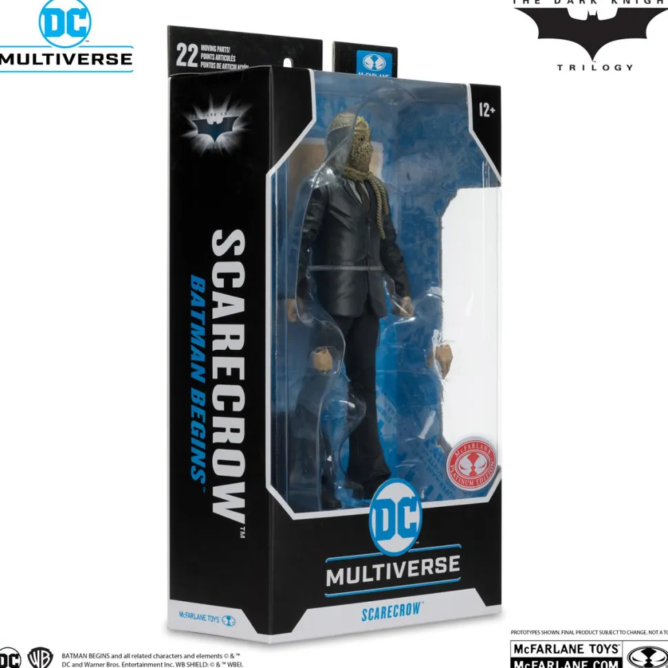 Batman Begins (2005) - Scarecrow DC Multiverse Red Platinum Edition 7" Scale Action Figure