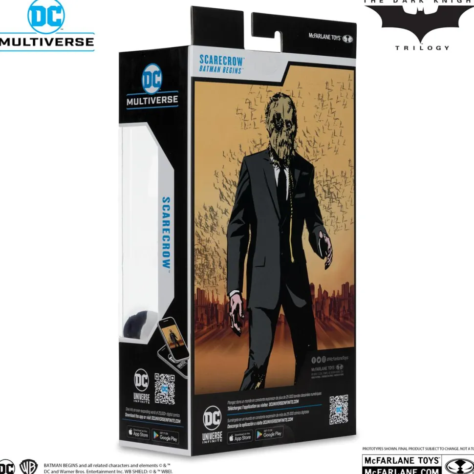 Batman Begins (2005) - Scarecrow DC Multiverse Red Platinum Edition 7" Scale Action Figure