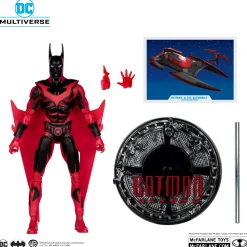 Batman Beyond - Batman & The Batmobile DC Multiverse Gold Label 7" Scale Action Figure Vehicle with Lights & Sound