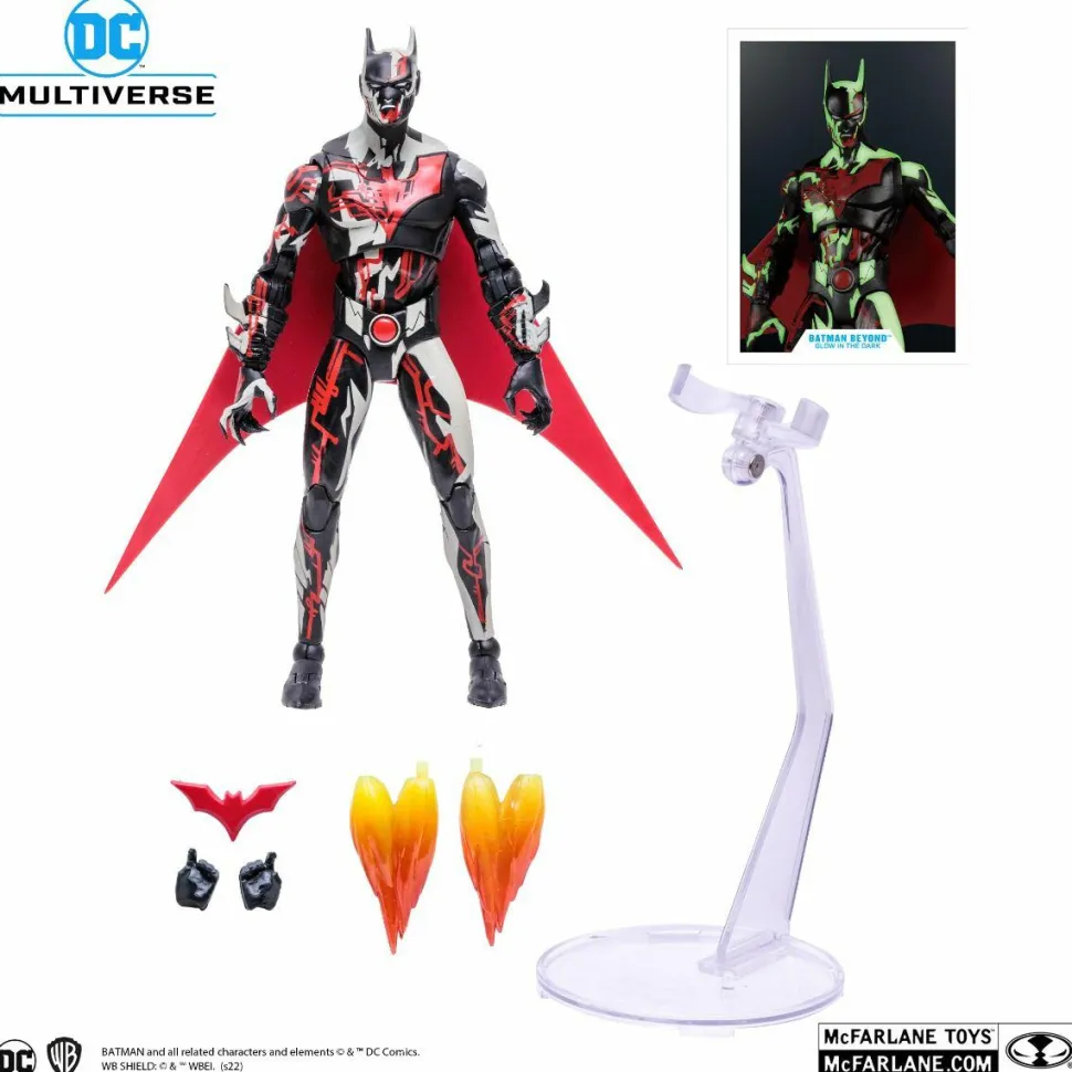 Batman Beyond - Batman Beyond (Glow-in-the-Dark) DC Multiverse 7” Scale Action Figure