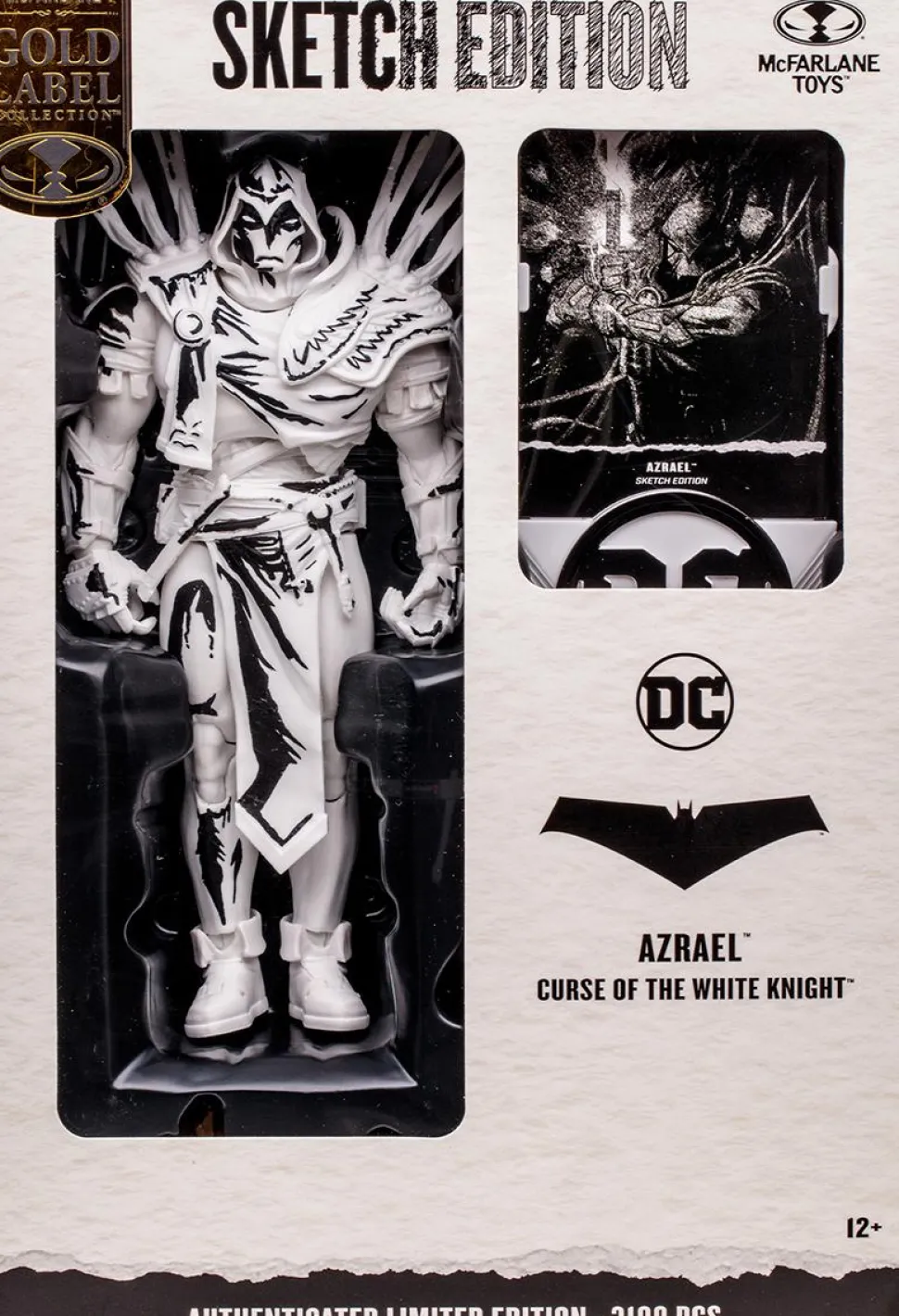 Batman: Curse of the White Knight - Azrael Sketch Edition DC Multiverse Gold Label 7" Scale Action Figure