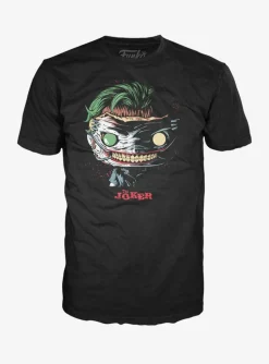 Batman: Death of the Family - The Joker with Joker Tee Glow in the Dark Pop! Vinyl Figure & T-Shirt Box Set