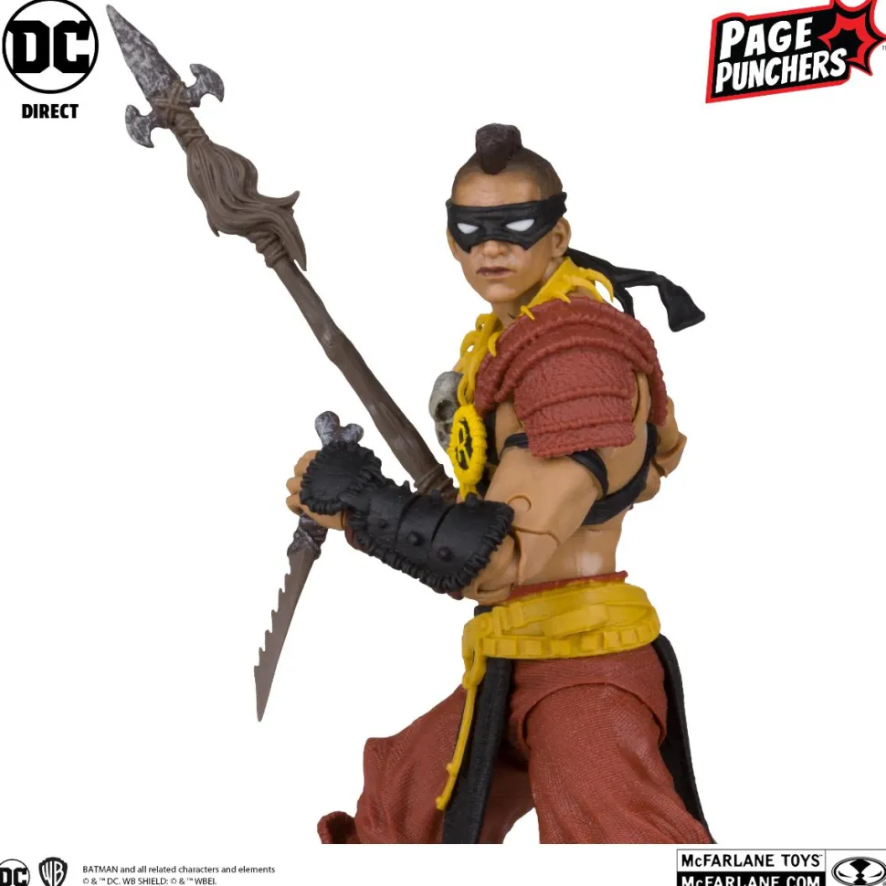 Batman: Fighting the Frozen - Robin Page Punchers 7" Scale Action Figure with Comic Book