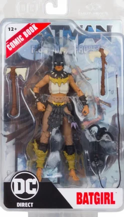 Batman: Fighting the Frozen - Batgirl Page Punchers 7" Scale Action Figure with Comic Book