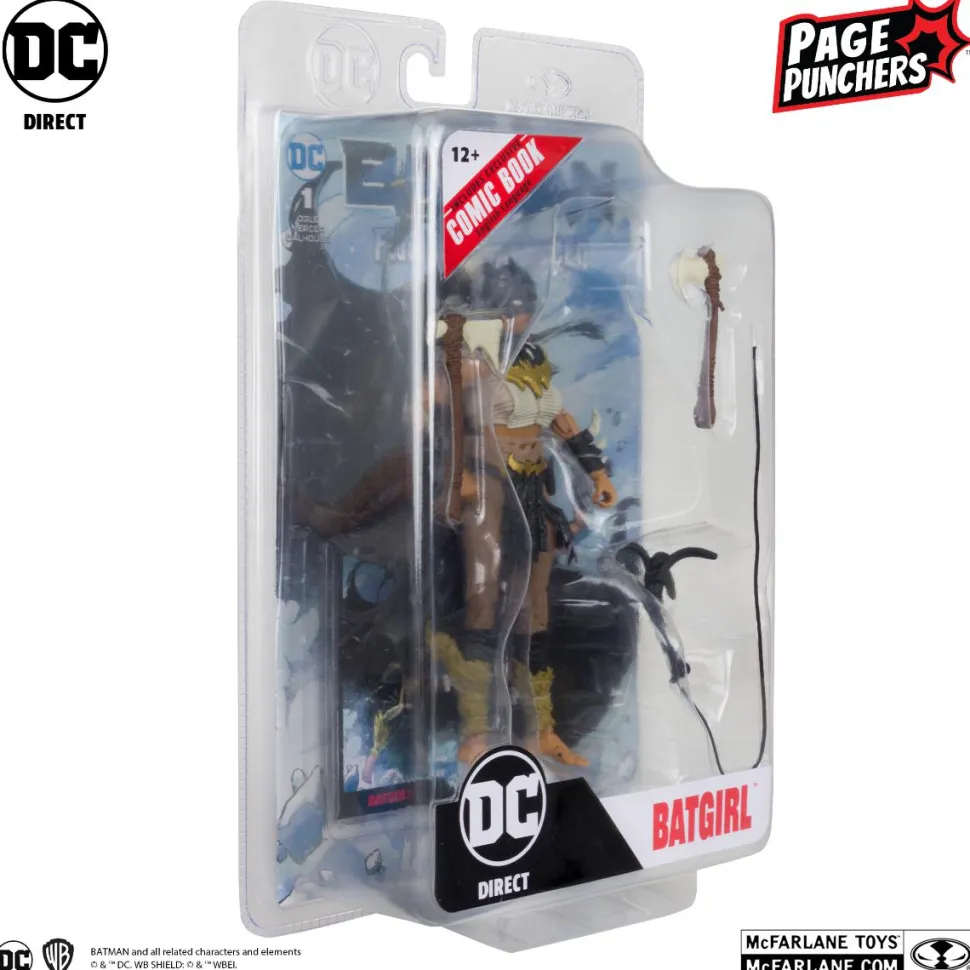 Batman: Fighting the Frozen - Batgirl Page Punchers 7" Scale Action Figure with Comic Book