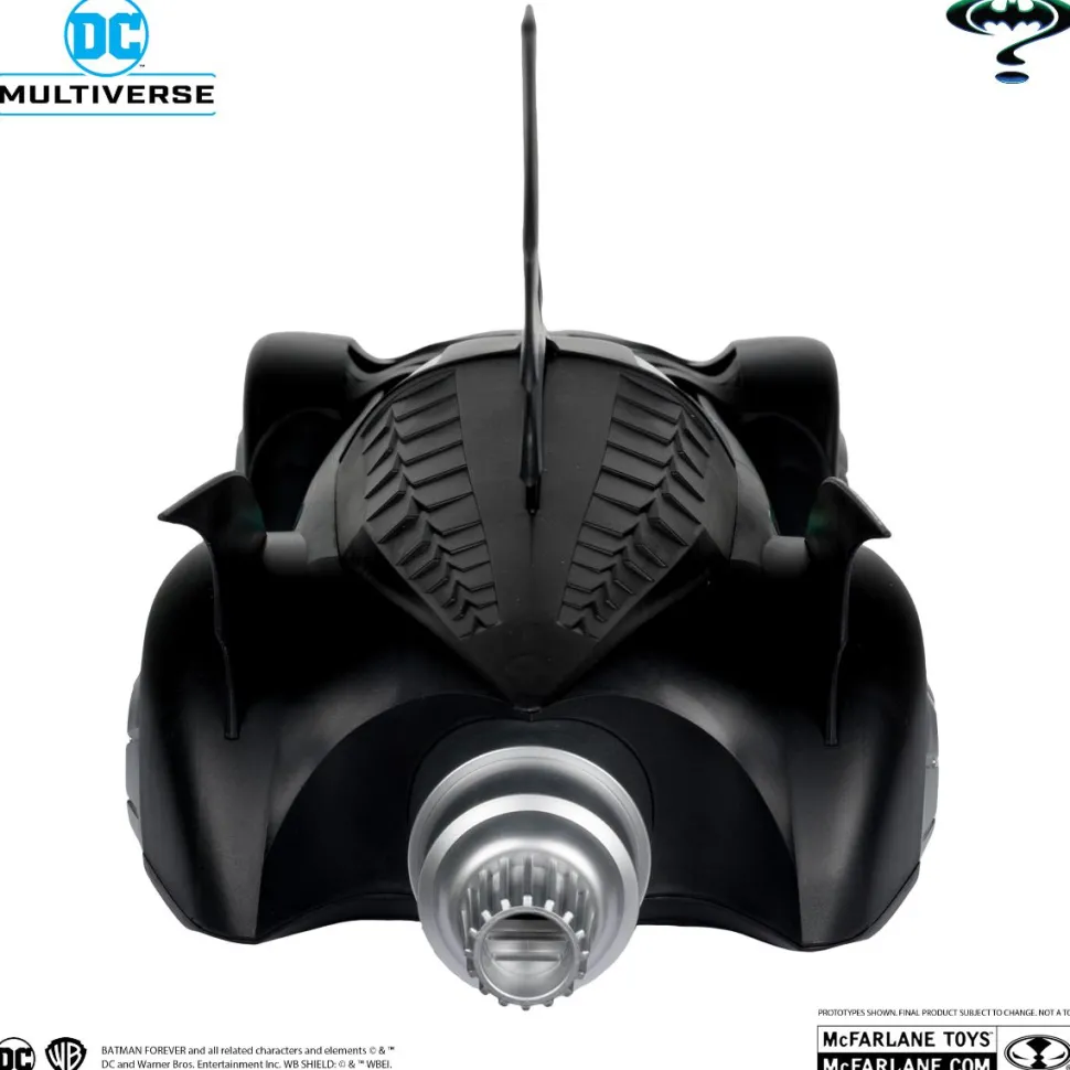 Batman Forever (1995) - Alfred Pennyworth & Batmobile DC Multiverse Gold Label 7" Scale Action Figure Vehicle 2-Pack