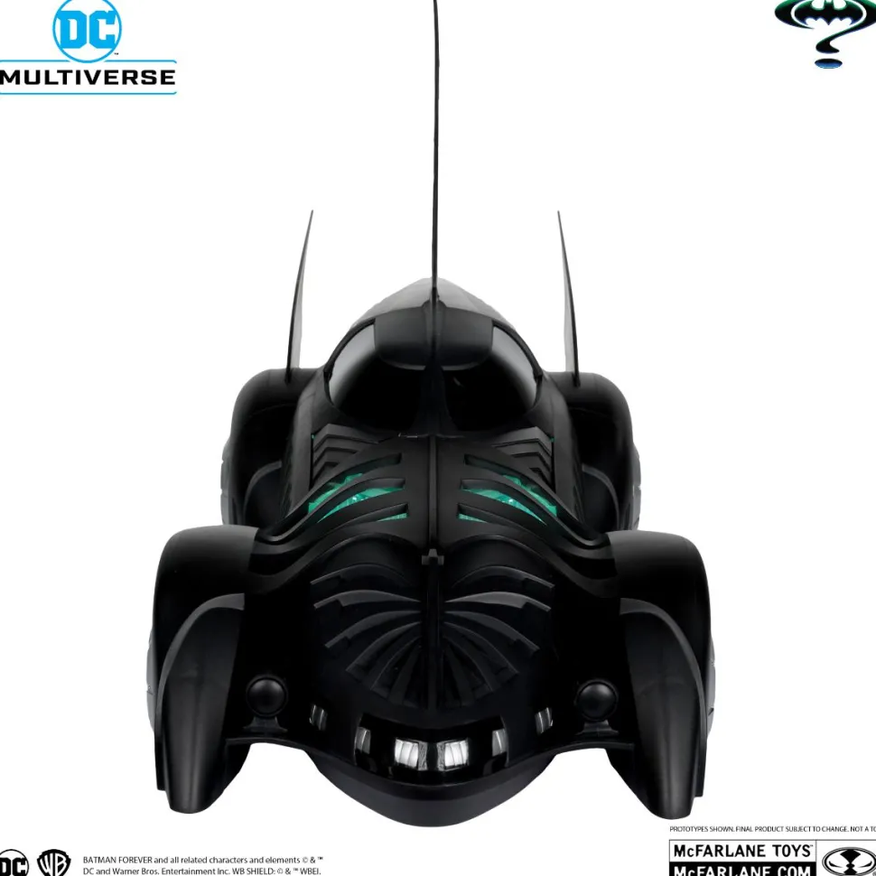 Batman Forever (1995) - Alfred Pennyworth & Batmobile DC Multiverse Gold Label 7" Scale Action Figure Vehicle 2-Pack