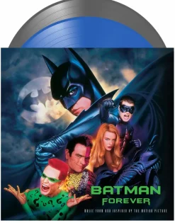 Batman Forever - Music From And Inspired By The Motion Picture By Various Artists 2xLP Vinyl Record (Blue & Silver Coloured Vinyl)
