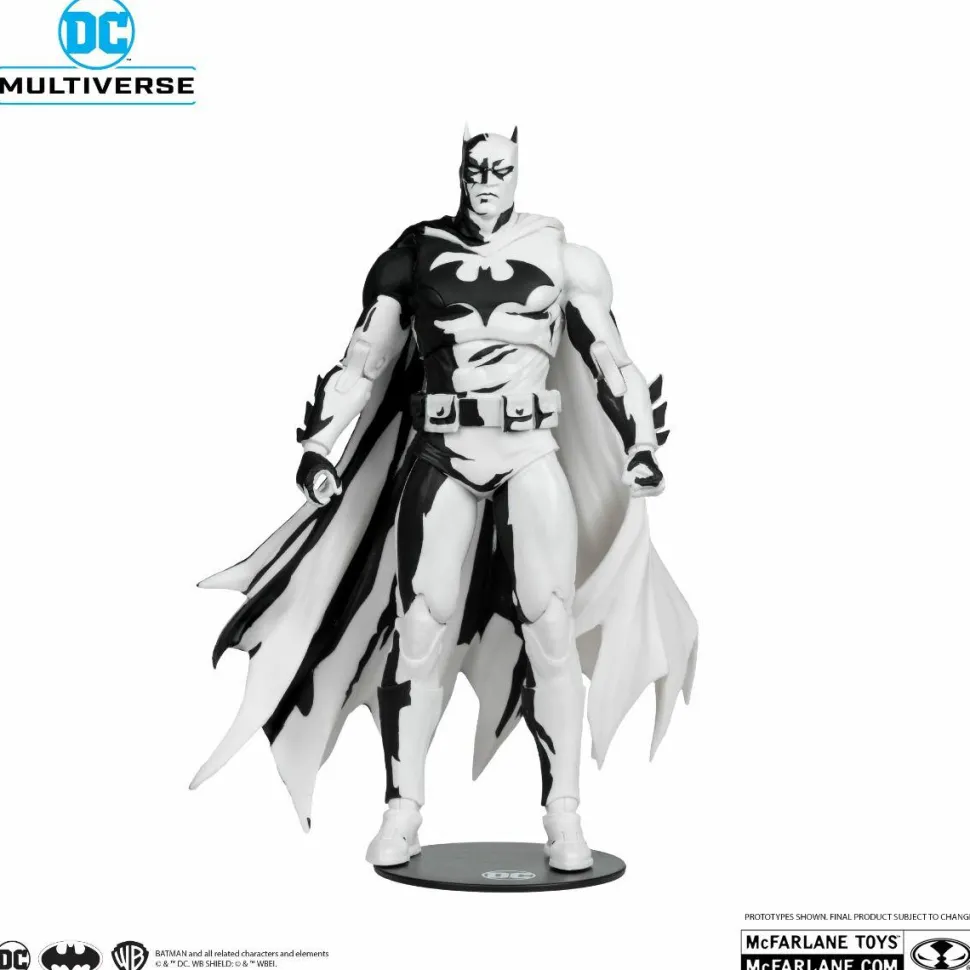 Batman: Hush - Batman Line Art Sketch Edition DC Multiverse Gold Label 7" Scale Action Figure