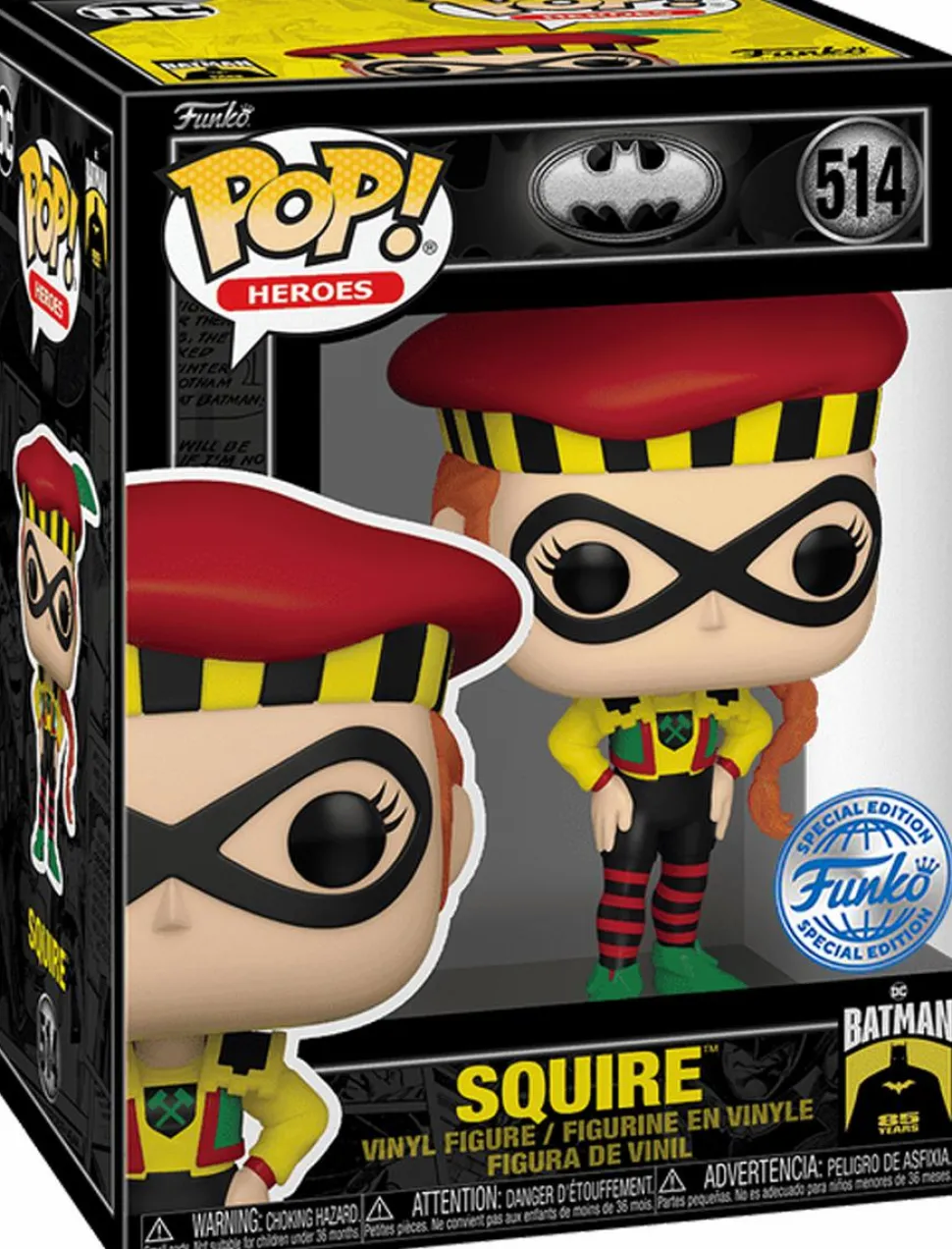 Batman: Knight & Squire - Batman Knight & Squire Pop! Vinyl Bundle (Set of 2) (Popcultcha Exclusive)