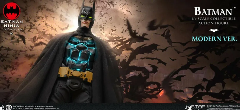 Batman Ninja - Batman Modern Version Deluxe 1/6th Scale Action Figure