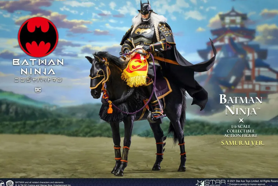 Batman Ninja - Batman Ninja Samurai & Horse 1/6th Scale Action Figure Set