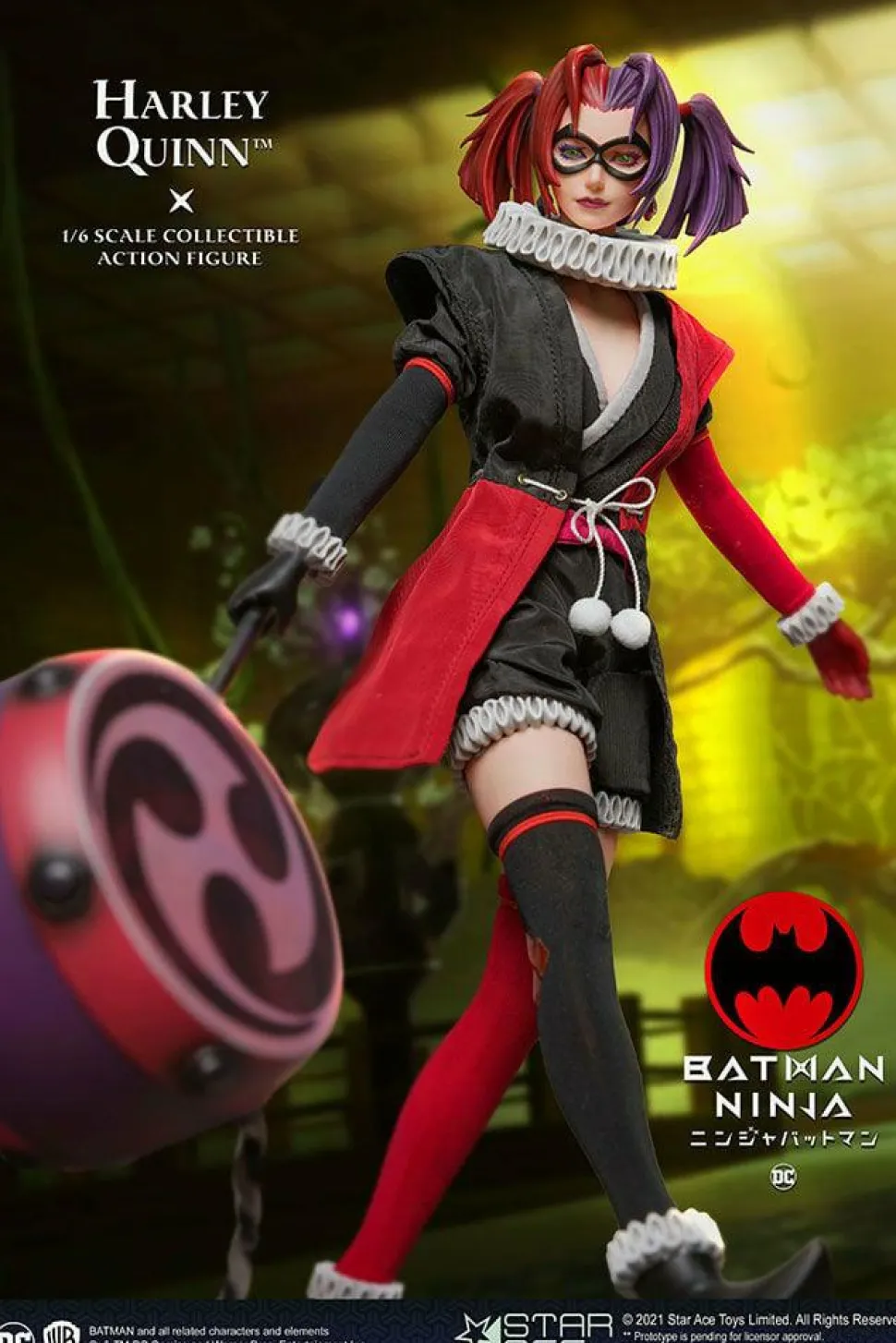 Batman Ninja - Harley Quinn Deluxe 1/6th Scale Action Figure