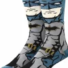 Batman: Rebirth - Batman Animigos 360 Character Men’s Crew Socks (One Size)