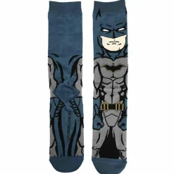 Batman: Rebirth - Batman Animigos 360 Character Men’s Crew Socks (One Size)