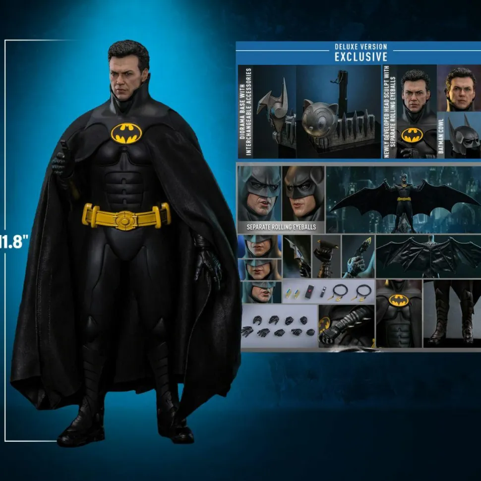 Batman Returns (1992) - Batman (2.0) Deluxe Version 1/6th Scale Hot Toys Action Figure