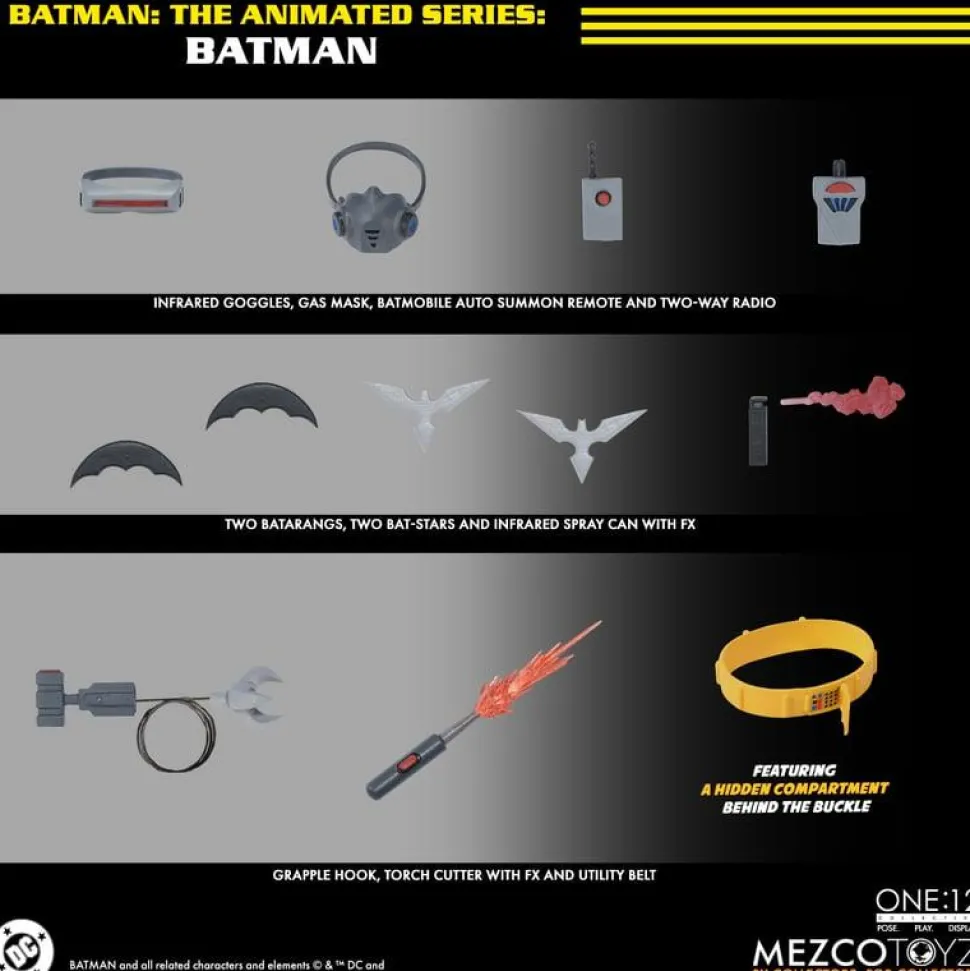 Batman: The Animated Series - Batman One:12 Collective 1/12th Scale Action Figure