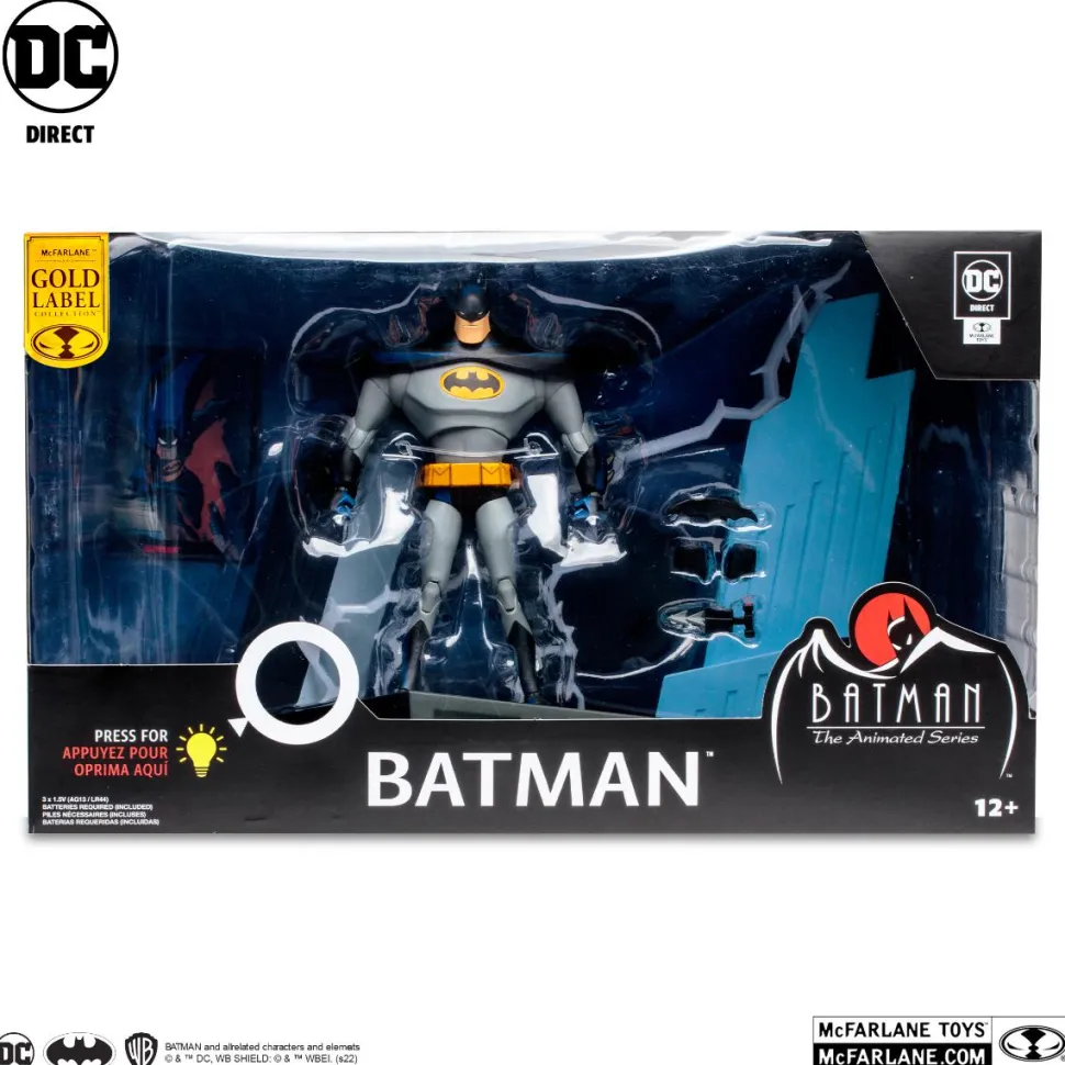 Batman: The Animated Series - Batman 30th Anniversary Gold Label Deluxe 7” Scale Action Figure
