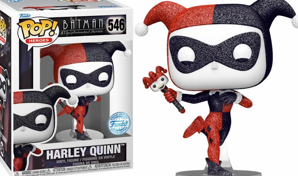 Batman: The Animated Series - Harley Quinn (Diamond Glitter) Pop! Vinyl Figure