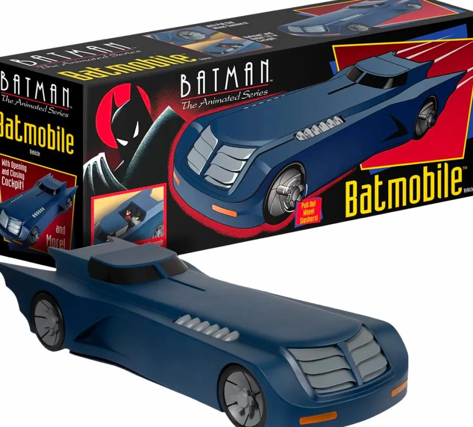 Batman: The Animated Series - Batmobile 5 Points 3.75" Scale Action Figure Vehicle