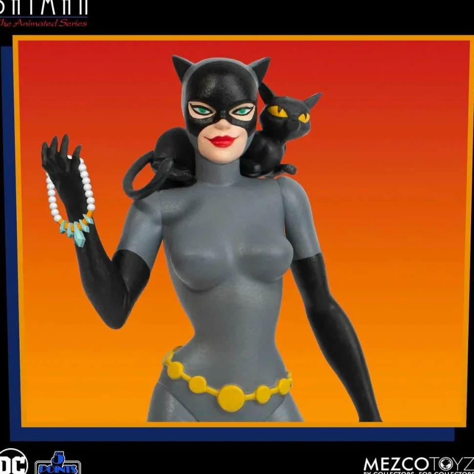 Batman: The Animated Series - Catwoman 5 Points 3.75" Scale Action Figure