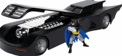 Batman: The Animated Series - Batman with Batmobile Hollywood Rides 1/24th Scale Die-Cast Vehicle Replica