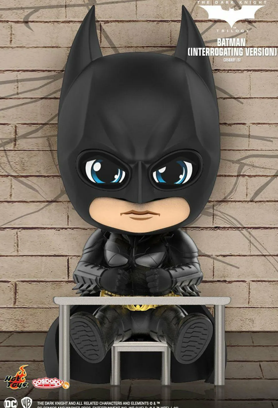 Batman: The Dark Knight - Batman Interrogating Cosbaby (S) Hot Toys Figure