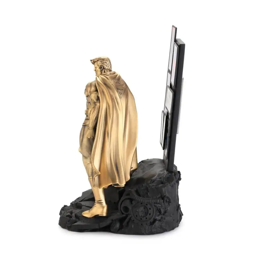 Batman: The Dark Knight Returns - Superman Limited Edition 11" Gilt Pewter Statue