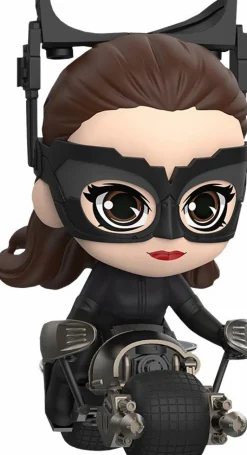 Batman: The Dark Knight Rises - Catwoman with Batpod Cosbaby (S) Hot Toys Figure Collectible Set