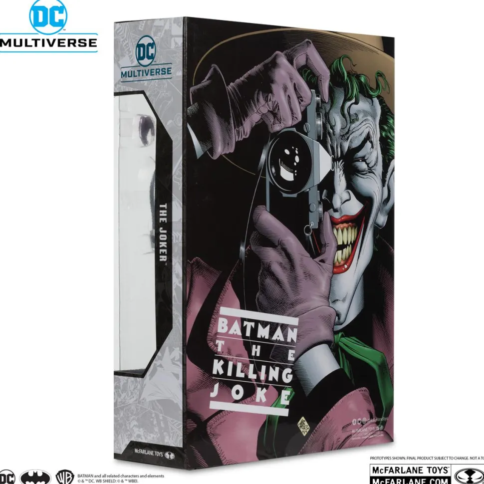 Batman: The Killing Joke - The Joker DC Multiverse Cover Recreations Gold Label 7" Scale Action Figure