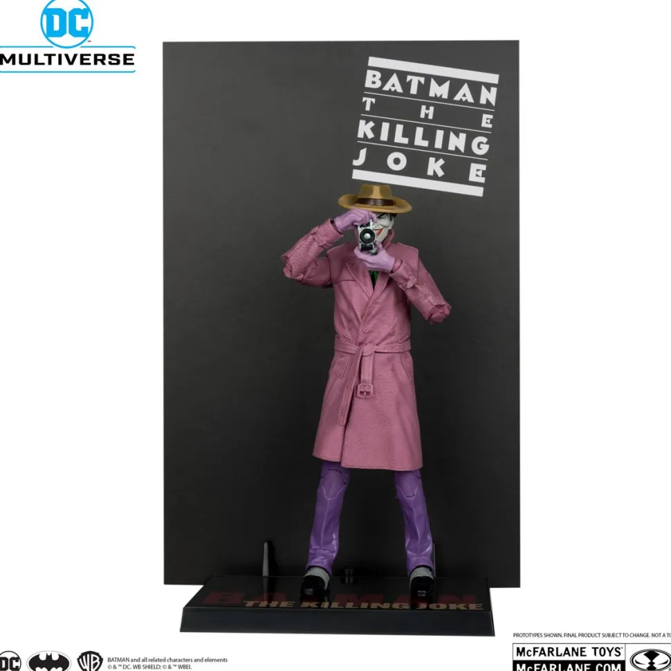 Batman: The Killing Joke - The Joker DC Multiverse Cover Recreations Gold Label 7" Scale Action Figure