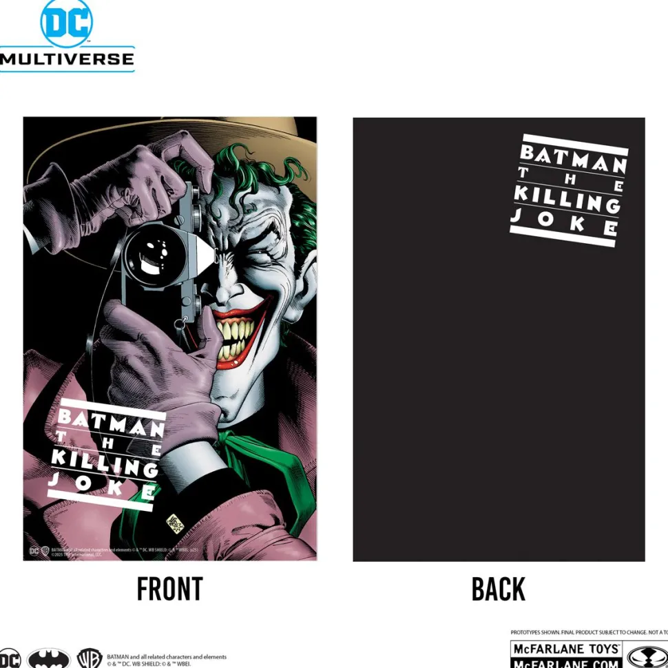 Batman: The Killing Joke - The Joker DC Multiverse Cover Recreations Gold Label 7" Scale Action Figure