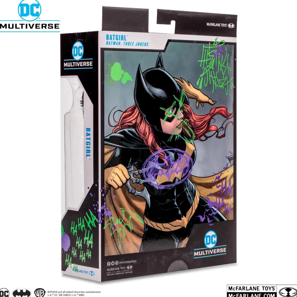 Batman: Three Jokers - Batgirl (Jokerized) DC Multiverse Gold Label 7" Scale Action Figure