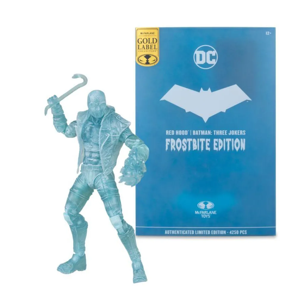 Batman: Three Jokers - Red Hood Frostbite Edition DC Multiverse Gold Label 7" Scale Action Figure