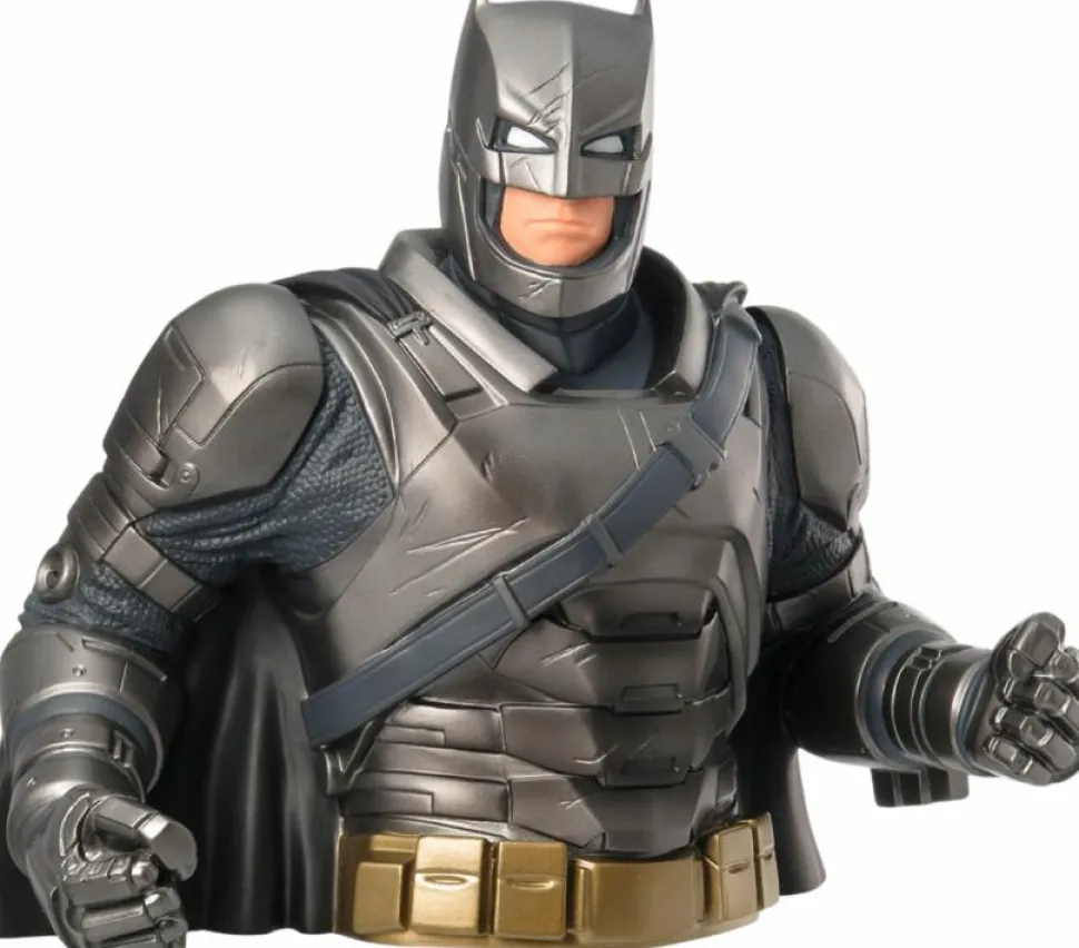 Batman v Superman: Dawn of Justice (2016) - Armoured Batman Bust 6" PVC Money Bank