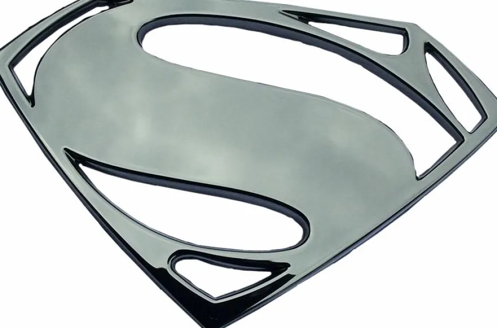 Batman v Superman: Dawn of Justice - Superman Black Chrome Premium Emblem