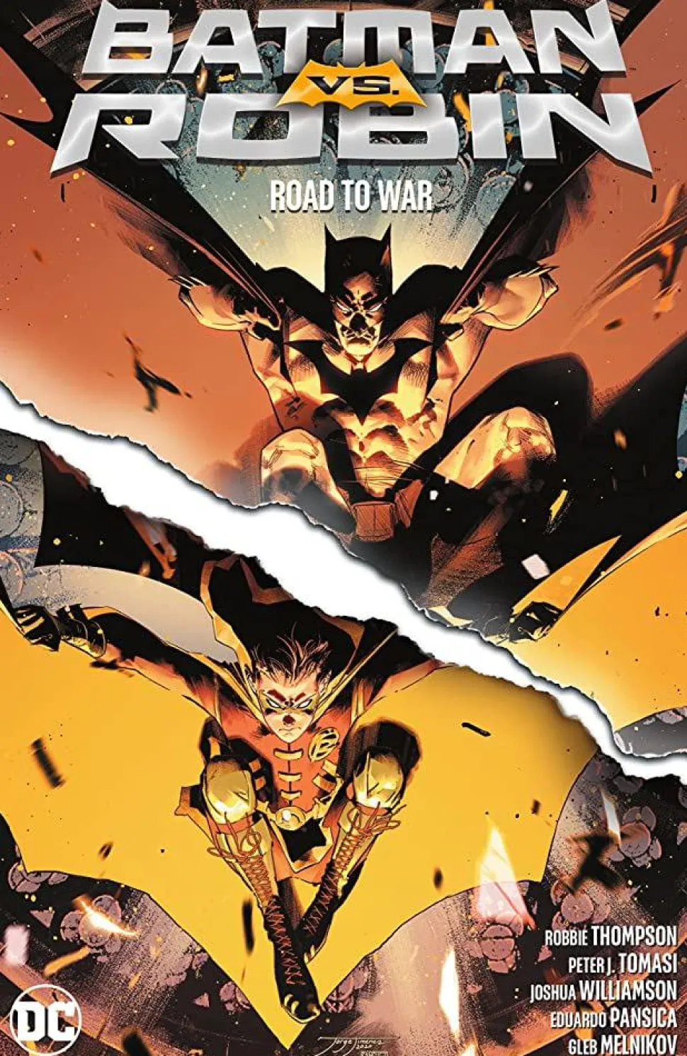 Batman vs. Robin - Road to War Trade Paperback Book