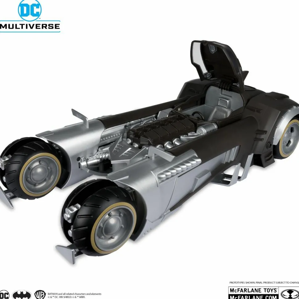 Batman: White Knight - Batmobile DC Multiverse Gold Label 7" Scale Action Figure Vehicle