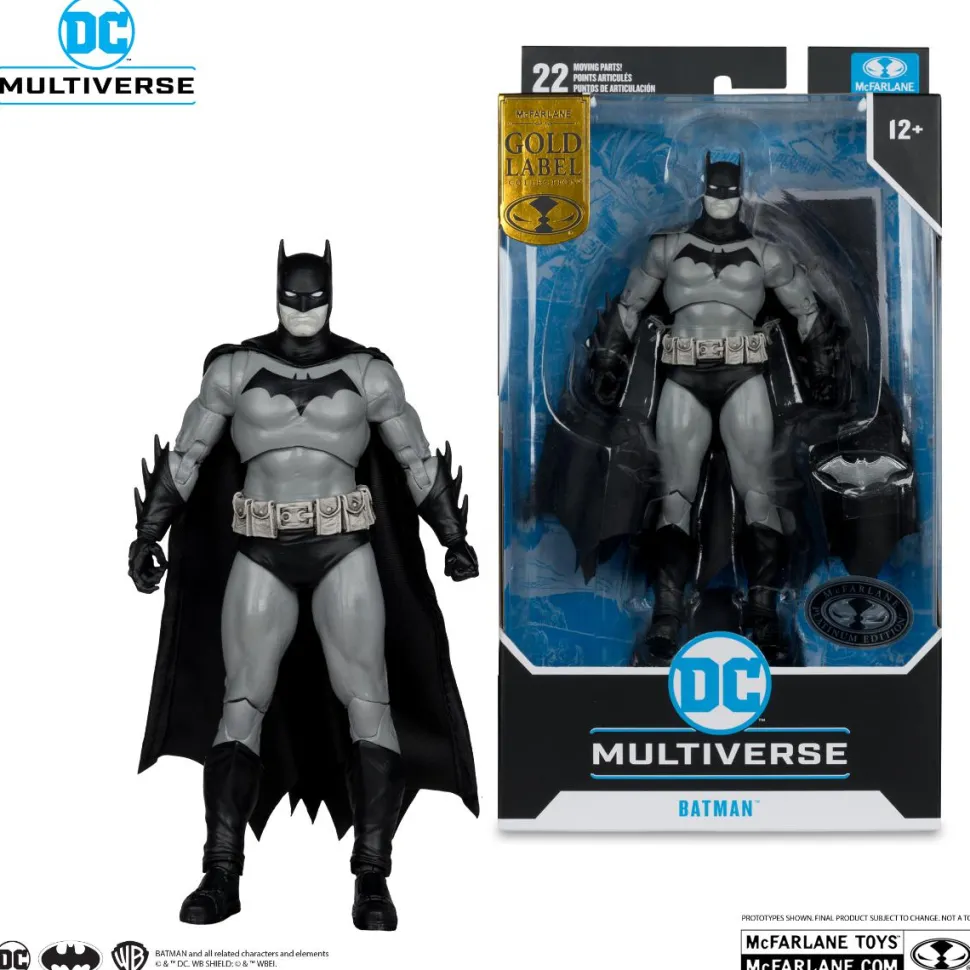 Batman: Year One - Batman (Year One: Part 4) DC Multiverse Gold Label Platinum Edition 7" Scale Action Figure