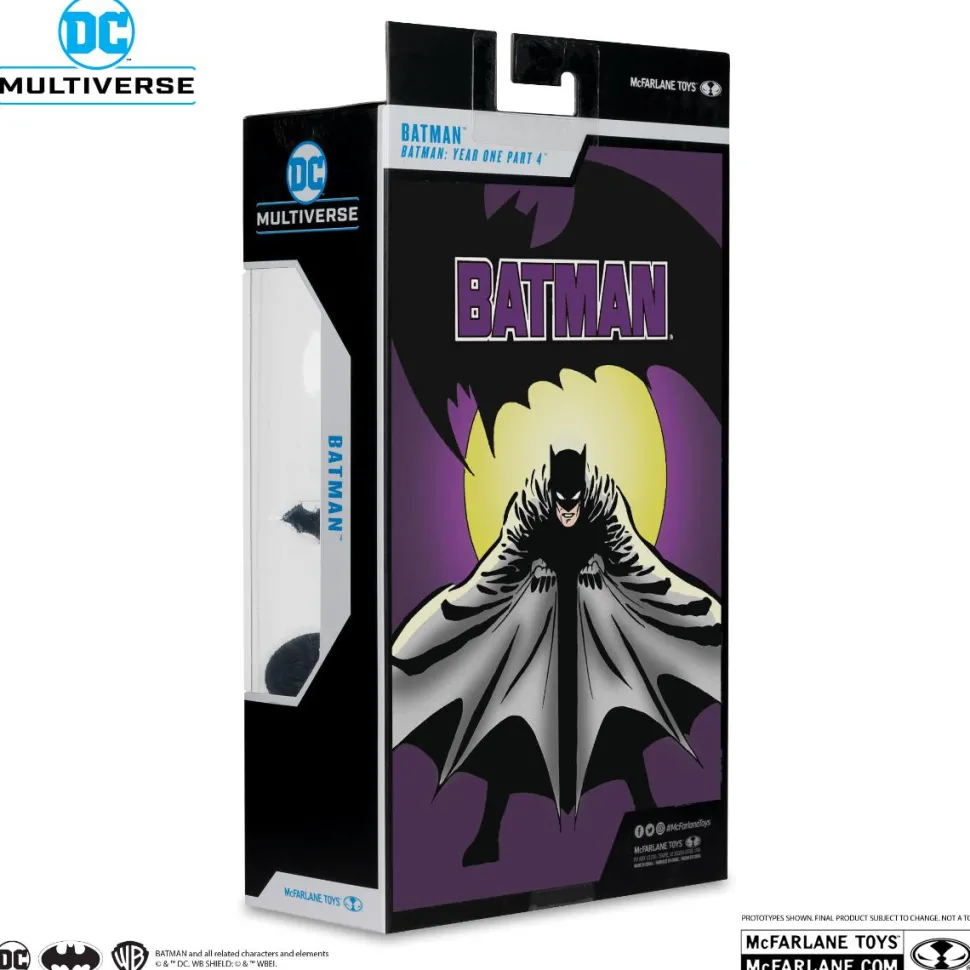 Batman: Year One - Batman (Year One: Part 4) DC Multiverse Gold Label Platinum Edition 7" Scale Action Figure