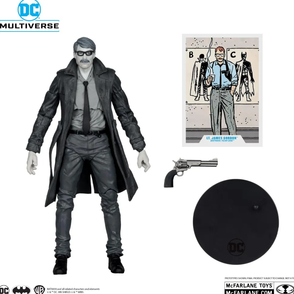 Batman: Year One - Lt. James Gordon (Year One: Part 4) DC Multiverse Gold Label Platinum Edition 7" Scale Action Figure