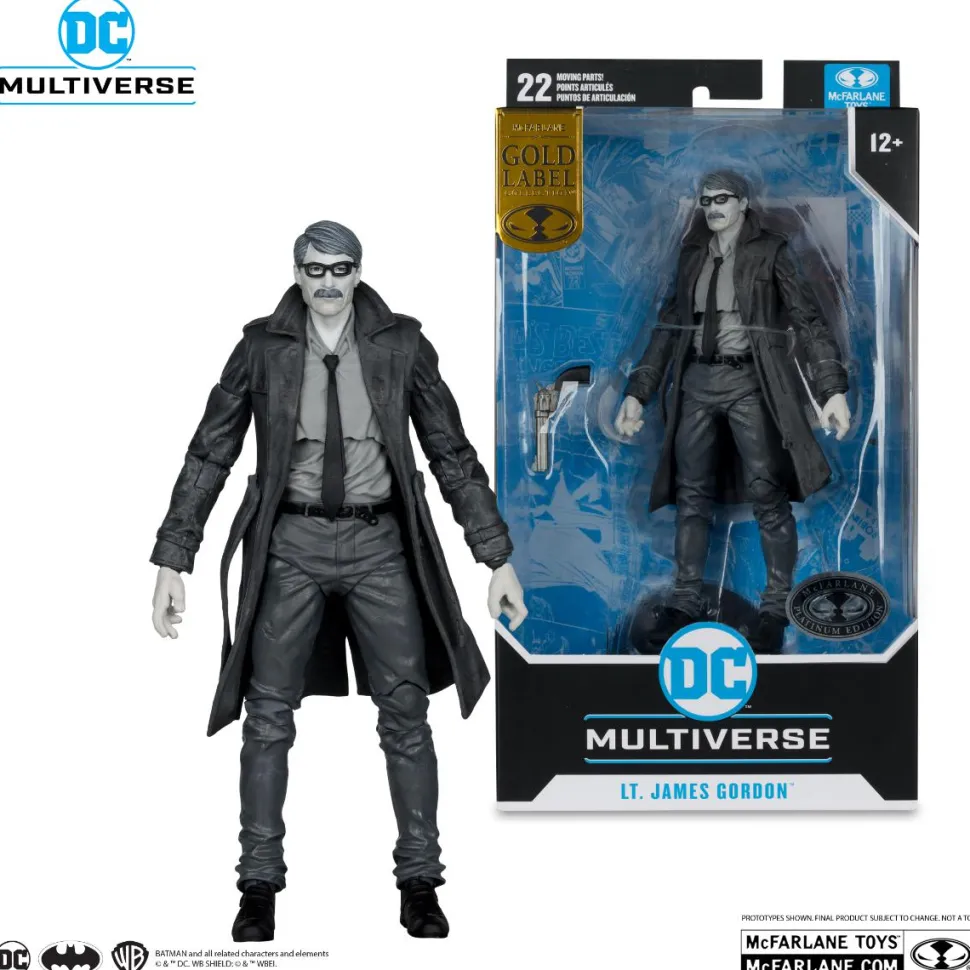 Batman: Year One - Lt. James Gordon (Year One: Part 4) DC Multiverse Gold Label Platinum Edition 7" Scale Action Figure