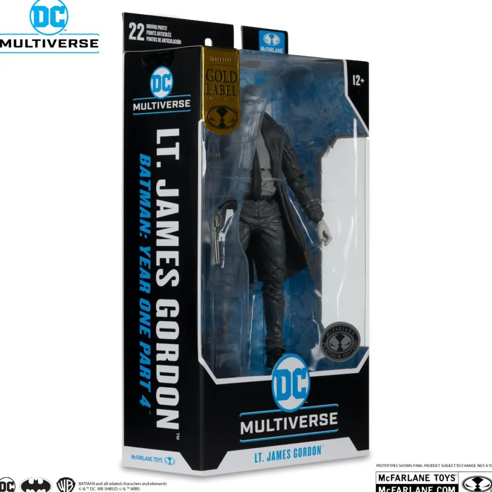 Batman: Year One - Lt. James Gordon (Year One: Part 4) DC Multiverse Gold Label Platinum Edition 7" Scale Action Figure