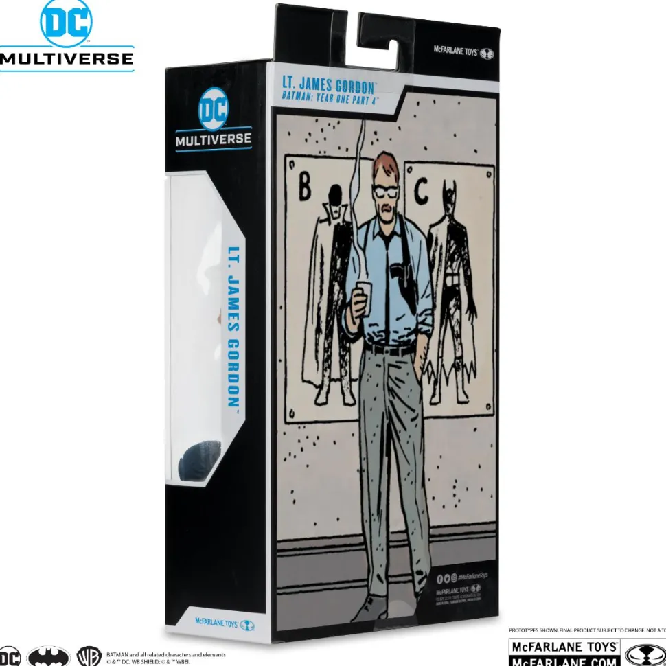 Batman: Year One - Lt. James Gordon (Year One: Part 4) DC Multiverse Gold Label Platinum Edition 7" Scale Action Figure