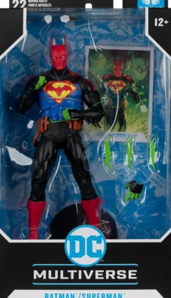 Batman/Superman: World's Finest - Batman/Superman Fusion DC Multiverse 7" Scale Action Figure