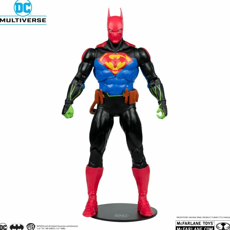 Batman/Superman: World's Finest - Batman/Superman Fusion DC Multiverse 7" Scale Action Figure