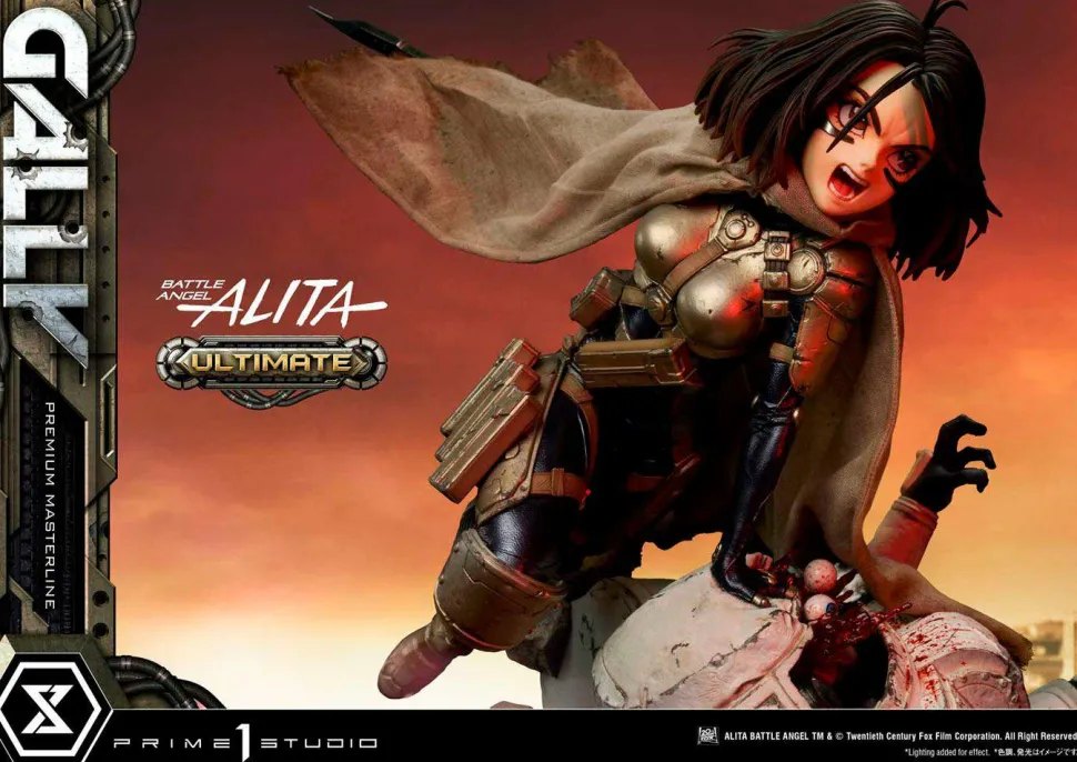 Battle Angel Alita - Alita Gally Ultimate Version 1/4 Scale Statue